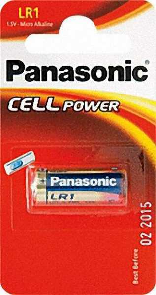PANASONIC Batterie Alkaline LR1 Lady 1 Stück