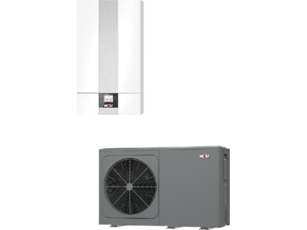 Luft/Wasser-Wärmepumpe Wolf FHA-Monoblock 08/10, 230V, 9148033