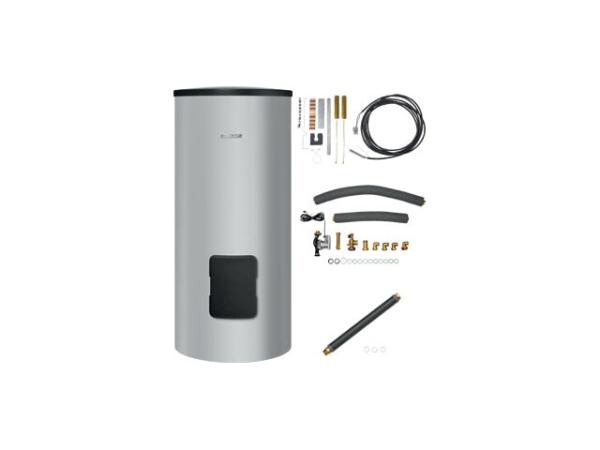 Buderus Logaplus M SH300 silber BCC27 HE Ergänzungs-Set bodenstehend