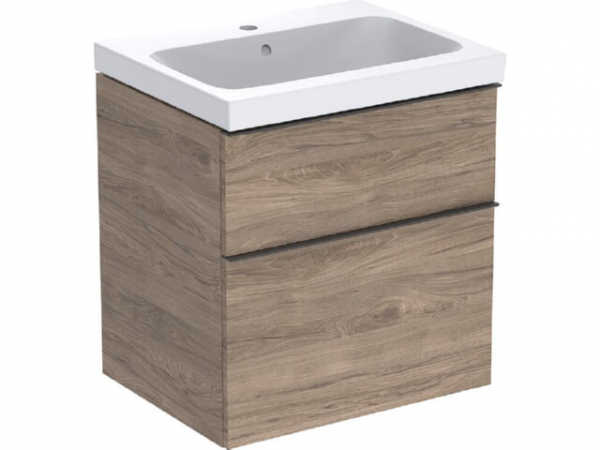 WTU+Keramik-WT Geberit iCon 600x705x485 mm Nussbaum hickory/Griff Lava