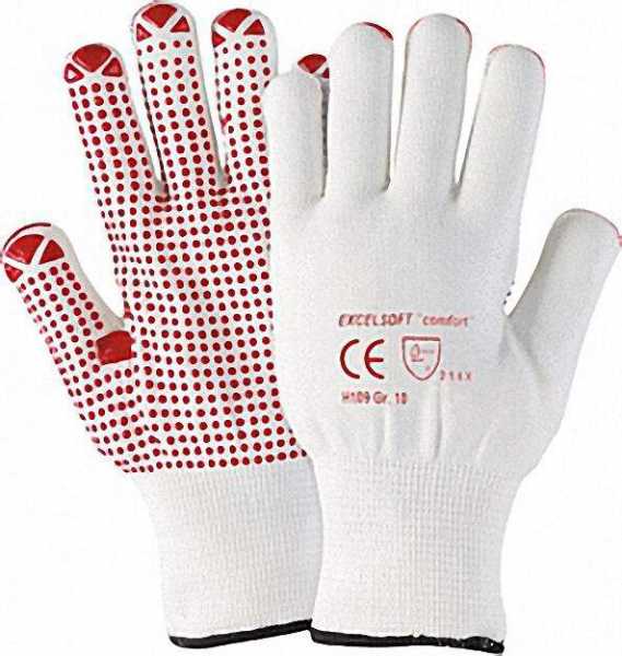 Schutzhandschuh weiß Gr. 9 1 Paar