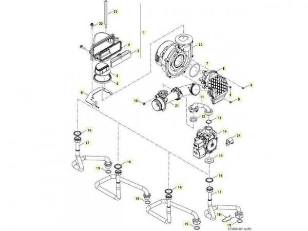 Buderus 87290001830 Dichtring