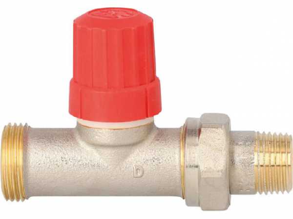 Thermostatventil Danfoss RA-N15, Durchgang, DN15 (1/2')xDN20 (3/4') Eurokonus