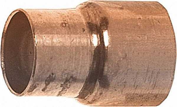 Kupferlötfittings 5240 Reduzier-Muffe 12 x 10mm