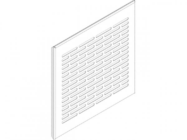 VIESSMANN ZK01857 Zu- und Abluftblende (weiß) "Flat-Design"