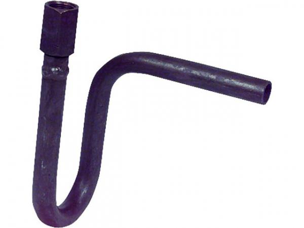 Manometerzubehör Wassersackrohr U-Form ohne Gewinde PN 100 DN 15 1/2"), aus Stahl