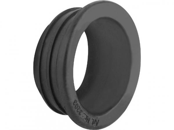 VALSIR Gummi-Nippel schwarz für WT-Siphonrohr 46x40mm