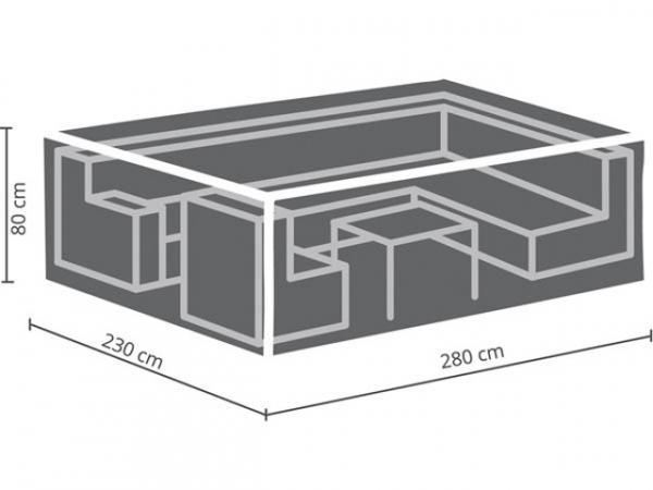 Schutzhülle für Lounge Set XL OCLS XL Abmessungen: 280x230x80 cm