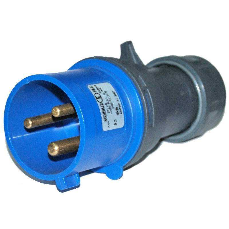 Cee-stecker 230 V blau/grau Cee-stecker 230 V blau/grau