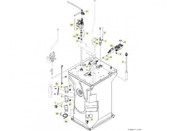 Buderus 87145000340 Sensor WW-NTC d6x40,6000mm