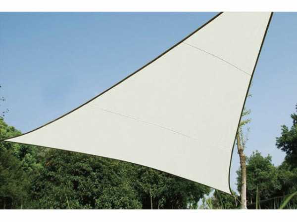 Sonnensegel Dreieck 5x5x5 m Cremefarben GSS3500