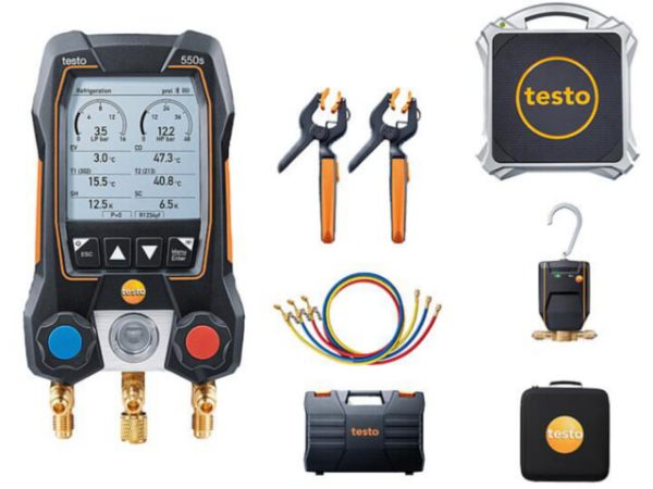 Klimamessgerät testo 550s Wärmepumpen-Einsteiger-Set 0564 5000