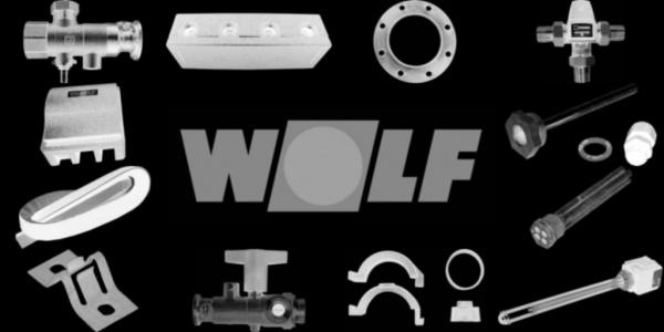 WOLF 8906951 Verkleidung komplett mit Isolierung,Weiß