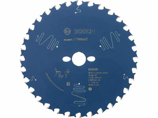 Kreissägeblätter BOSCH D=254x30mm 32 Zähne zum Sägen in Holz