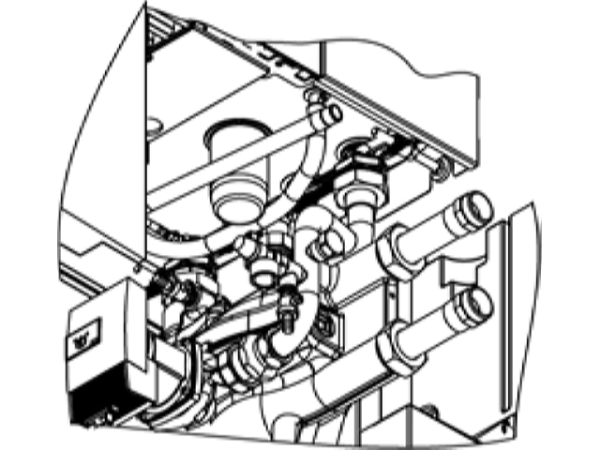 Viessmann Rohrstutzen Set DN40, Anschlusszubehör R 1 1/2, Installation links/rechts, ZK03674, 2 Stück