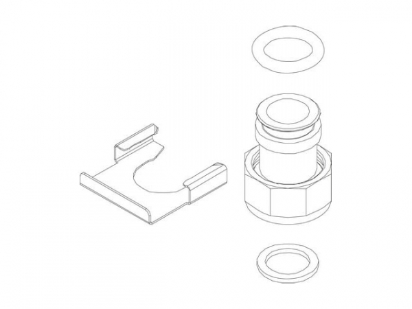 Buderus 87161064390 Adapter