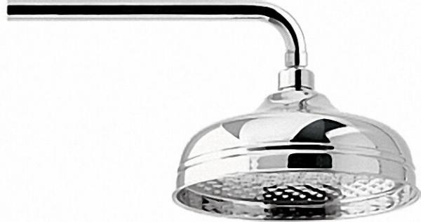 EVENES Kopfdusche, D=200mm mit waagerechtem Brausearm, chrom, Serie adams