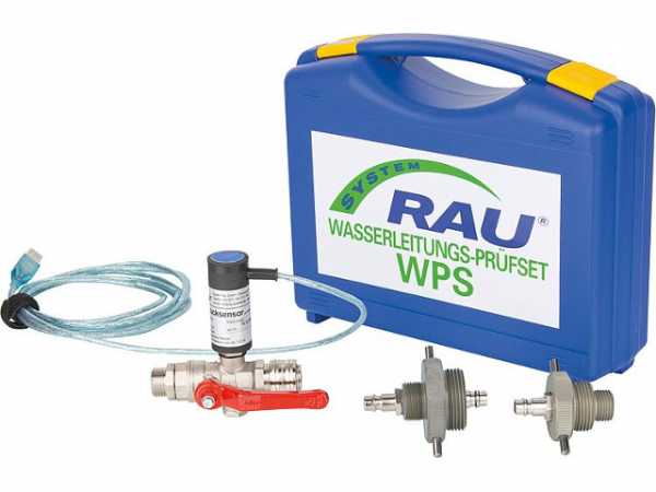 RAU Wasserleitungsprüfset zu LM 06 TOUCH/DPQ 02 inklusive Zubehör und Koffer