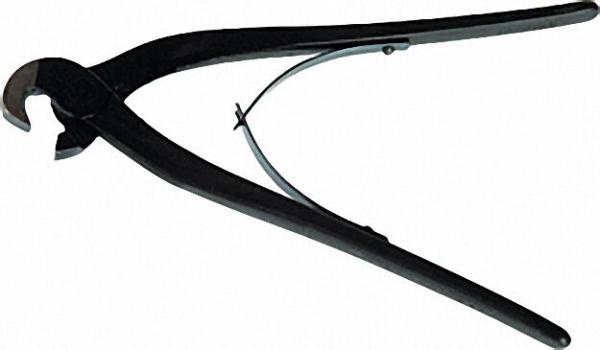 Fliesenlochzange mit Feder 200mm CV-Schneide
