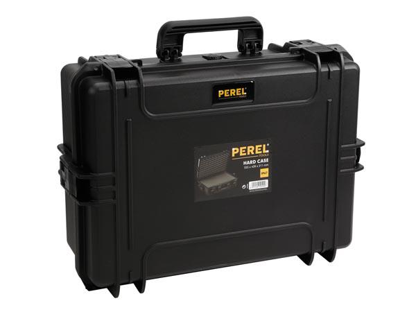 PEREL HC505S HARTSCHALENKOFFER - 555x428x211 mm - MIT NOPPENSCHAUM