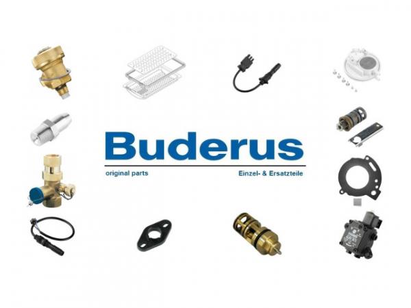 Buderus 8718700636 Verbrennungsluftrohr Rohr RLU 250x120x0,6