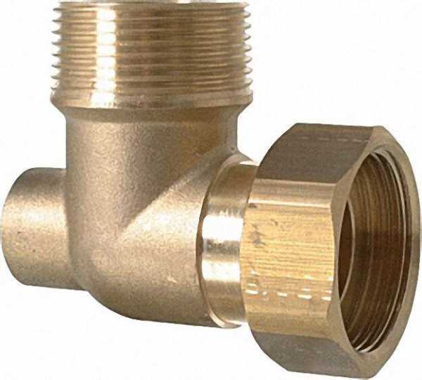 Eckverschraubung 3/4''ÜM - 3/4'' AG mit 1/2'' IG