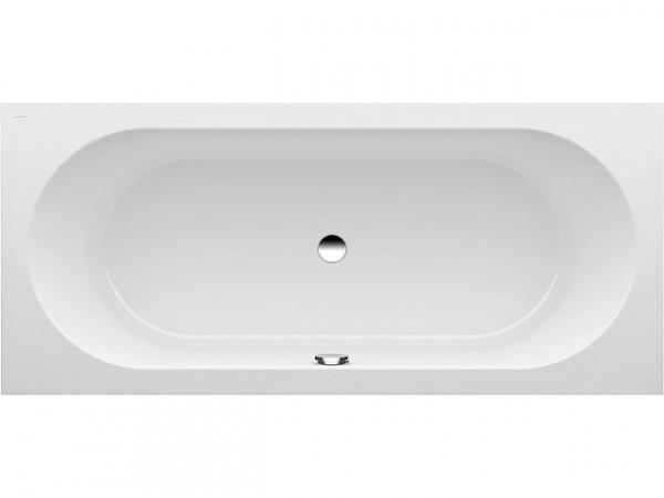 Laufen Pro Einbau-Badewanne Marbond, mit Ecken, BxHxT: 1700x580-620x750mm, weiß