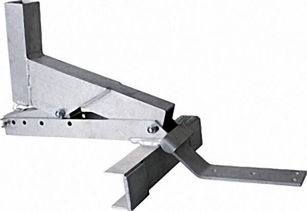 MAUDERER Aluminium Dachschutzwandkonsole verstellbar von 20°- 60°