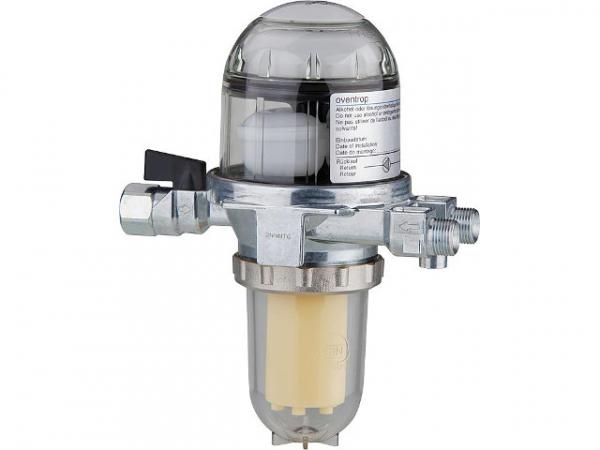 Oventrop Ölfilter Heizölfilter ''Toc-Duo-3'' mit Entlüfter mit  Filtereinsatz Siku, 25-40 µm 2142732