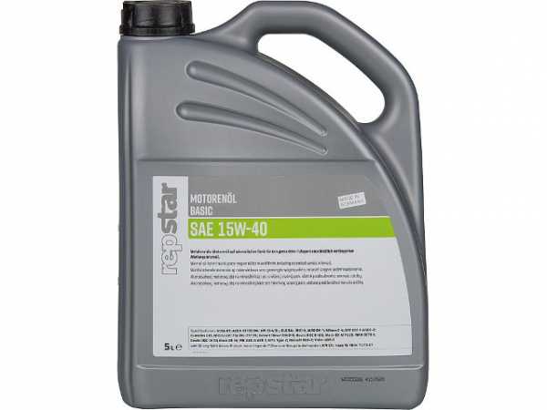 Motorenöl SAE 15W-40 Basic Inhalt 5000ml