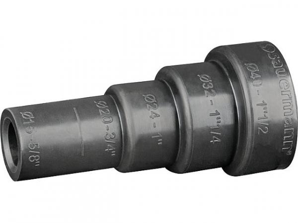Adapter mehrstufig 15mm-20,24,32,40mm, VPE 3 Stück