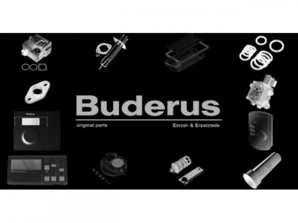 Buderus 5181022 Anschlussleitung Gasmagnetventil 1080kpl