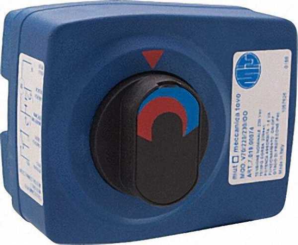 MUT MECCANICA TOVO Stellmotor stetig, V70, 24V/AC 0-10V 90° 50 Sek. inklusive Anbausatz K3