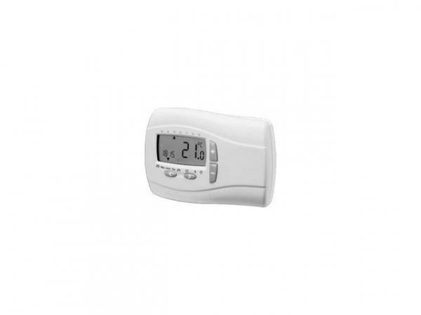 Logafix Funk-Uhrenraumthermostat FRTU digit. Anzeige, für Uhrzeit/Temperatur
