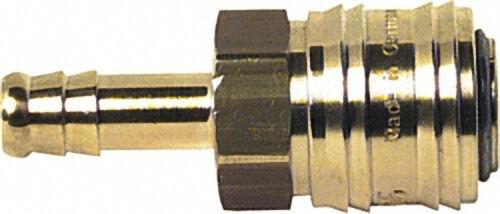 Verschlußkupplung Schlauchanschluß Typ 26 6mm