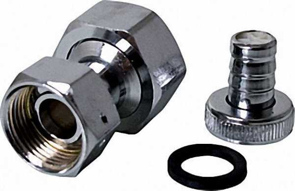Montagesatz für Zapfhahn 1/2'' 3/4'' IG x 3/4'' IG