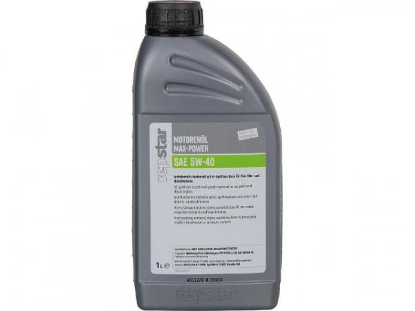 Motorenöl SAE 5W-40 Max Power Inhalt 1000ml