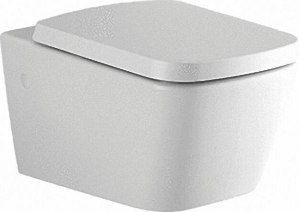 Wandtiefspülklosett Mia SimplyU BxTxH= 360x550x315mm mit Ideal Plus Beschichtung