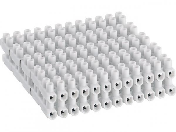 Lüster-Klemmleiste PVC 12 tlg. 10mm² 1 Beutel 10 Stück