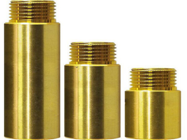 Hahnverlängerung Messing MessingAG/IG - Schwere Ausführung DN10(3/8')x65mm