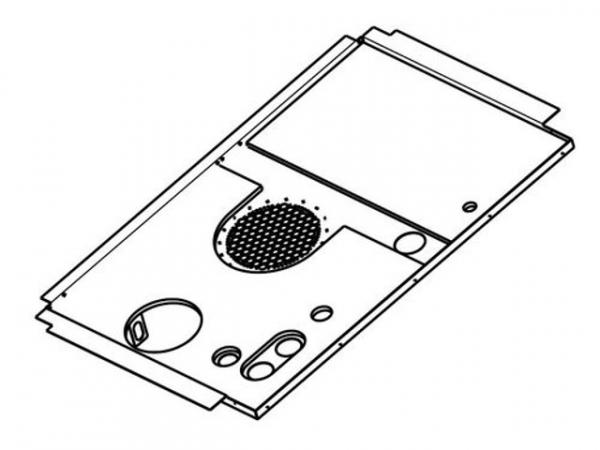 WOLF 8751558 Verkleidung Deckel GM isoliert