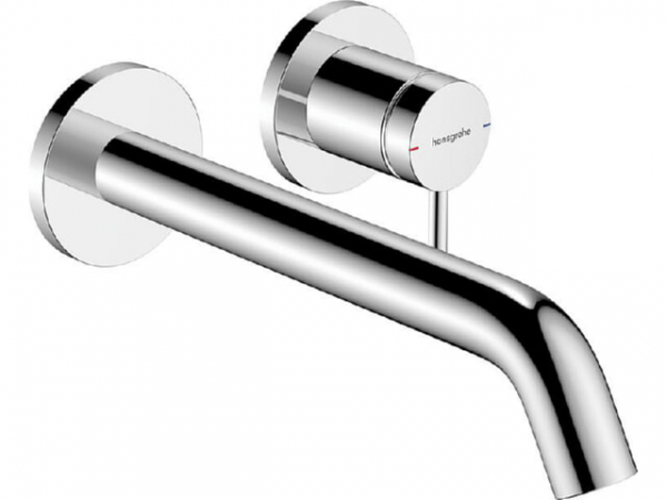 Hansgrohe Waschtischmischer Tecturis S F-Set 225 mm Auslauf chrom