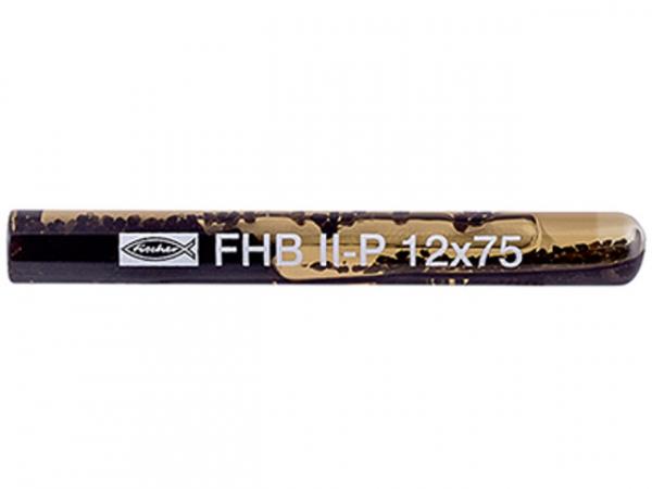 Fischer Mörtelpatrone FHB II-P 12x75, 96848, VPE 10 Stück