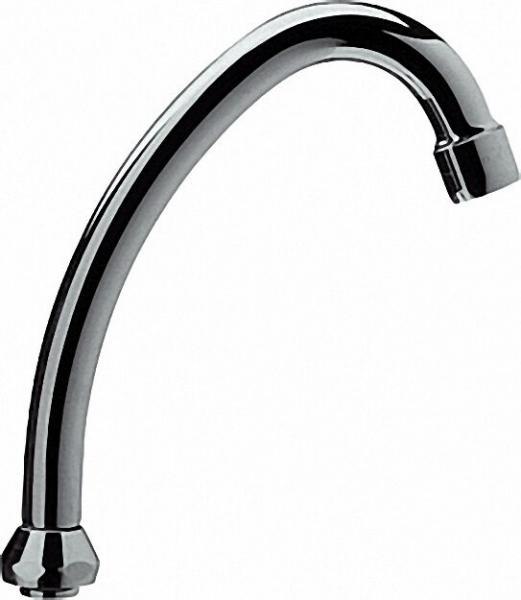 HU-Auslauf Messing verchromt konisch dichtend mit 2 O-Ringen 3/4'' x 250mm