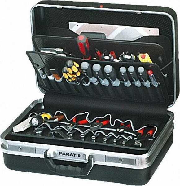 Werkzeugkoffer CLASSIC 460x165x310mm schwarz 481,000-171