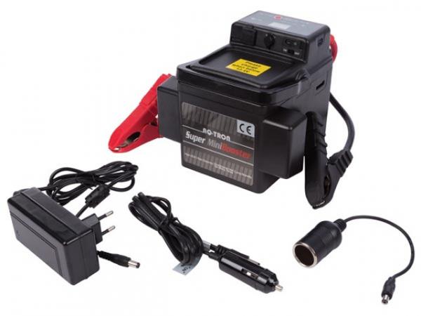 STARTHILFE 12 VDC / 14 A - 1200 A/GERÄT - AQ-TRON BAT/47872 Super Mini Booster PkW KfZ Auto