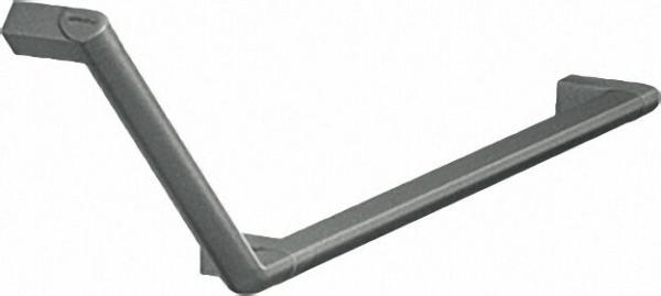 Winkelgriff Serie Cavere aus Alu., Anthrazit-Metallic 95, 350x316mm, 135°, linke Ausführung