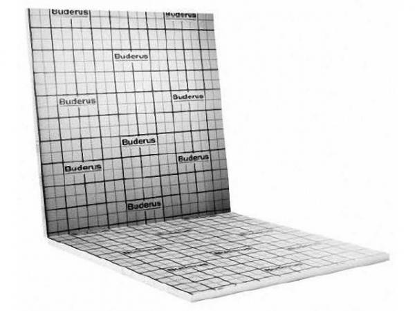 Buderus Logafix Faltplatte Tackerfläche EPS DES WLS 045 20-2 sm 4kPa, Mindestabnahme 10m²