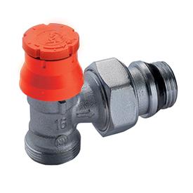 R411PX232 Voreinstellbares Thermostatventil Eckform 3/8 R411PX232 Voreinstellbares Thermostatventil Eckform 3/8