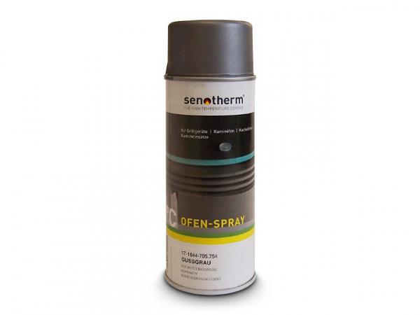 Buderus 7747202141 Ofenlack Spray Gußgrau 150 ml für Grillgeräte, Kaminöfen, Kachelöfen